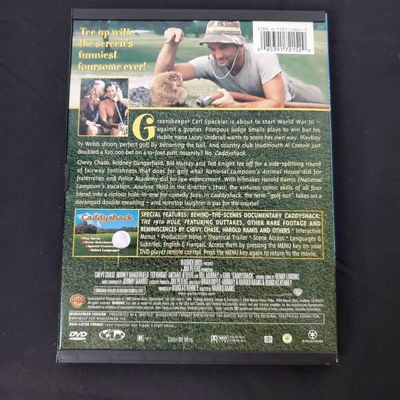 Caddy Shack Film Movie DVD - Picture 3 of 3